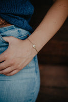 26 English Letter Belt Buckle Bracelet