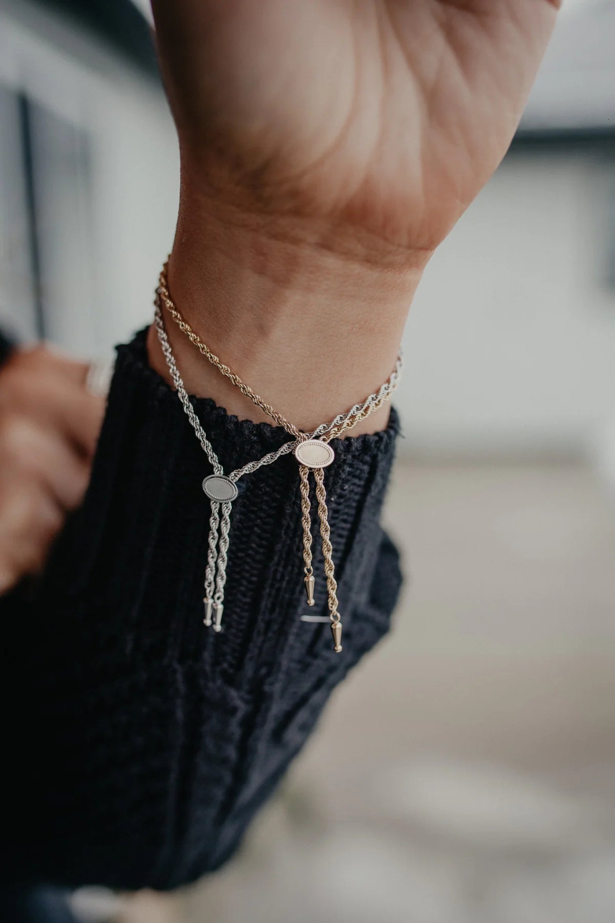 26 English Letter Belt Buckle Bracelet